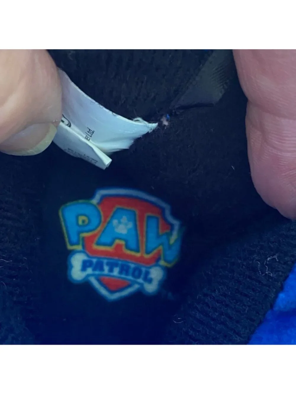 Paw Patrol Slippers Size Kids 5/6 Small NWT